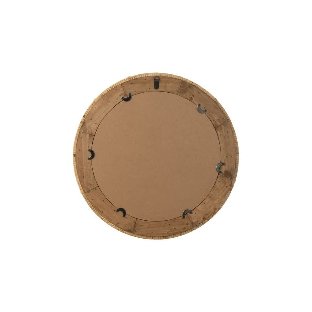 Miroir Décoratif en Rotin Naturel - Designix