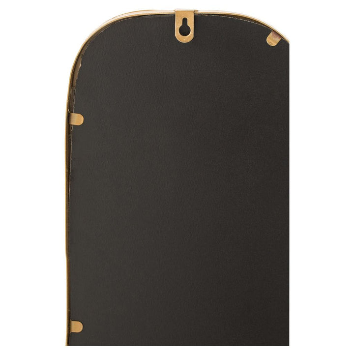 Miroir Doré Fer Verre 4 Pièces - Designix
