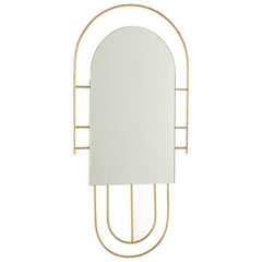 Miroir Doré Métal Ines
