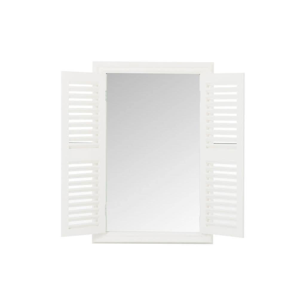 Miroir Grand Avec Trappes Bois/Verre - Designix