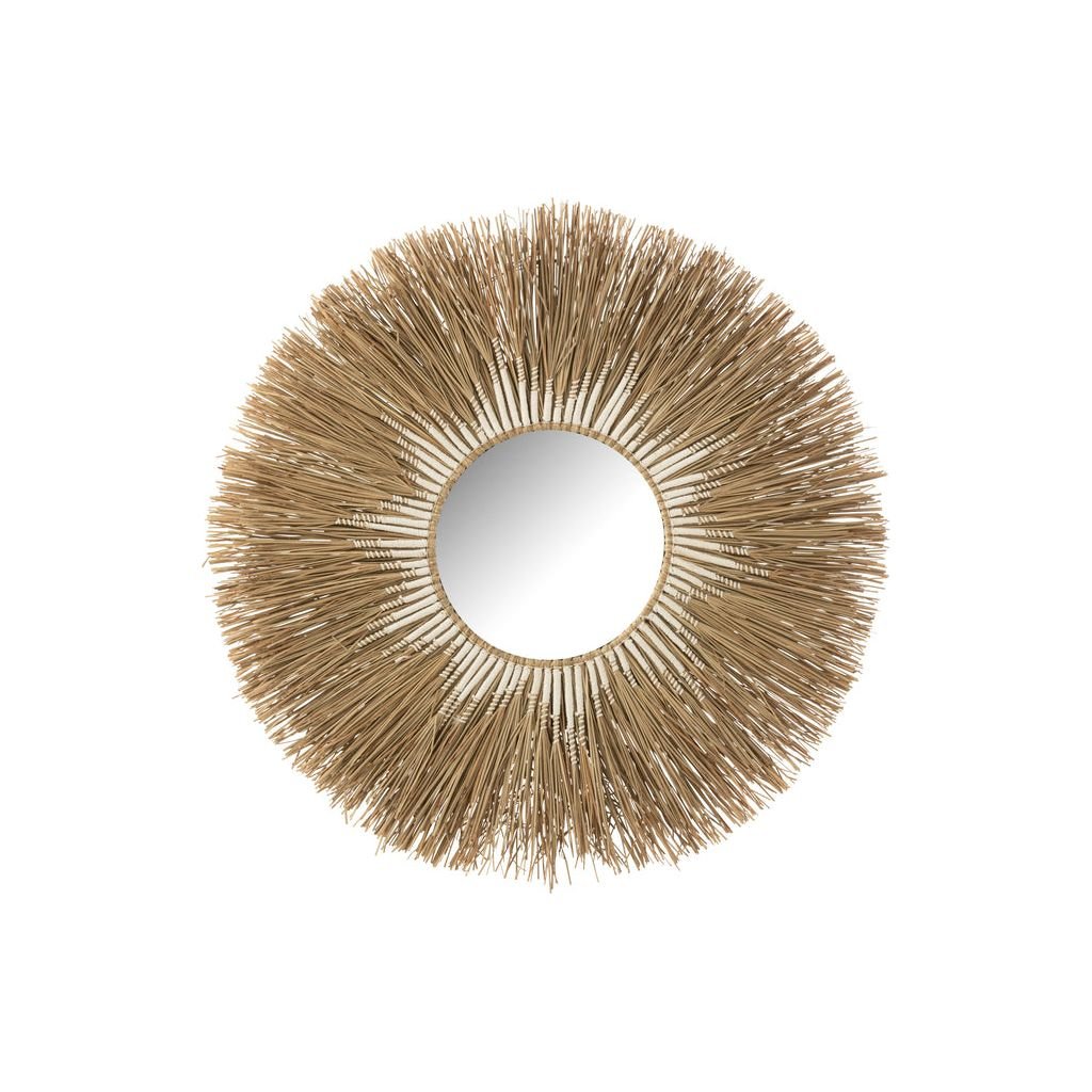Miroir Grand Naturel Blanc - Designix