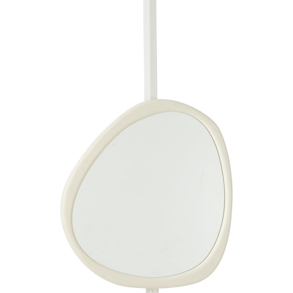 Miroir Mural Blanc Moderne - Designix