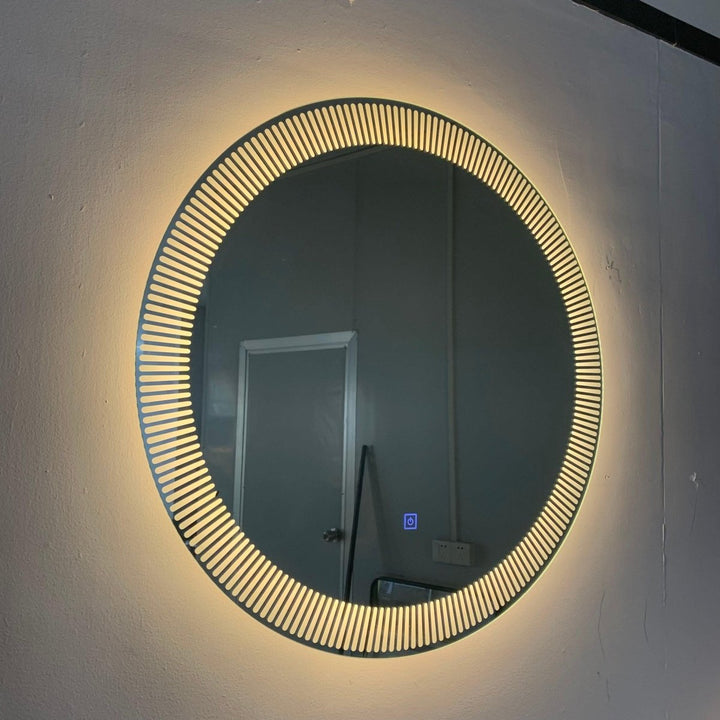 Miroir Mural Design Italien | Éclat Étoilé - Designix Miroir Diamètre 50cm