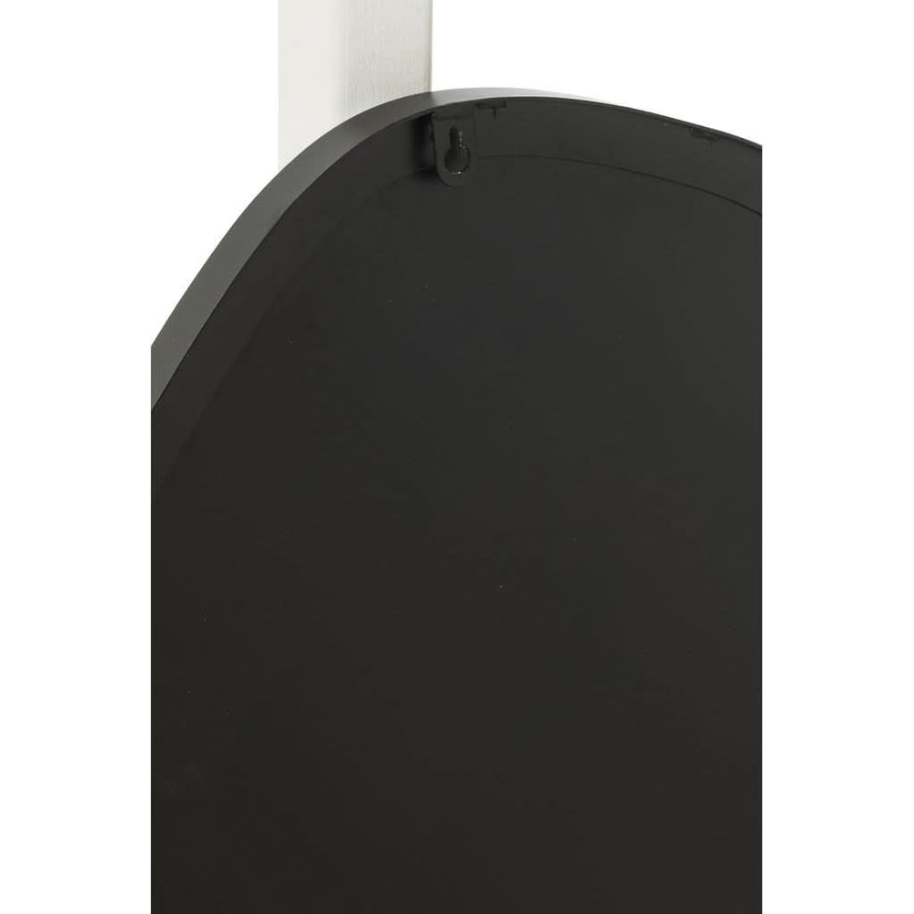 Miroir Noir Grand en Fer - Designix