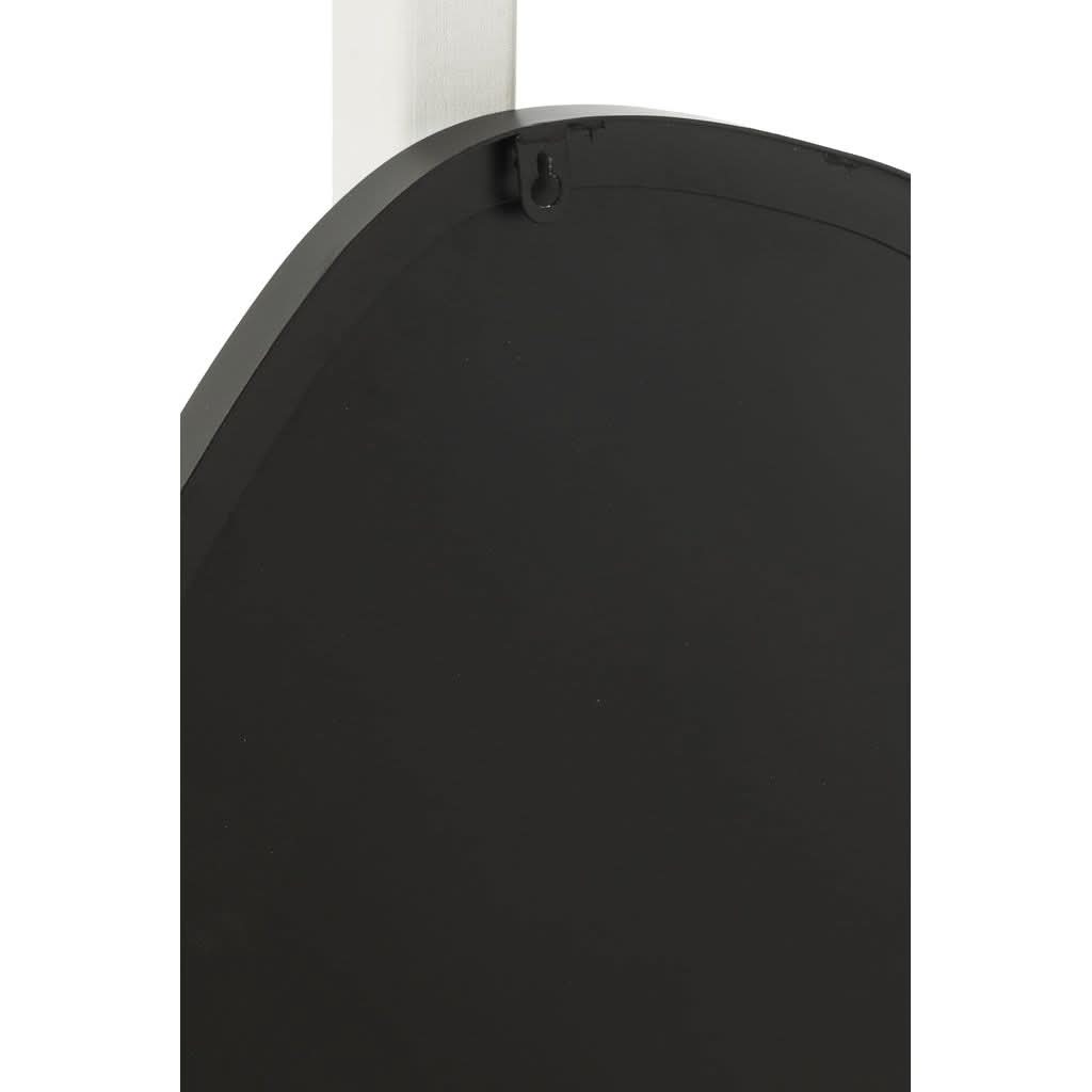 Miroir Noir Grand en Fer