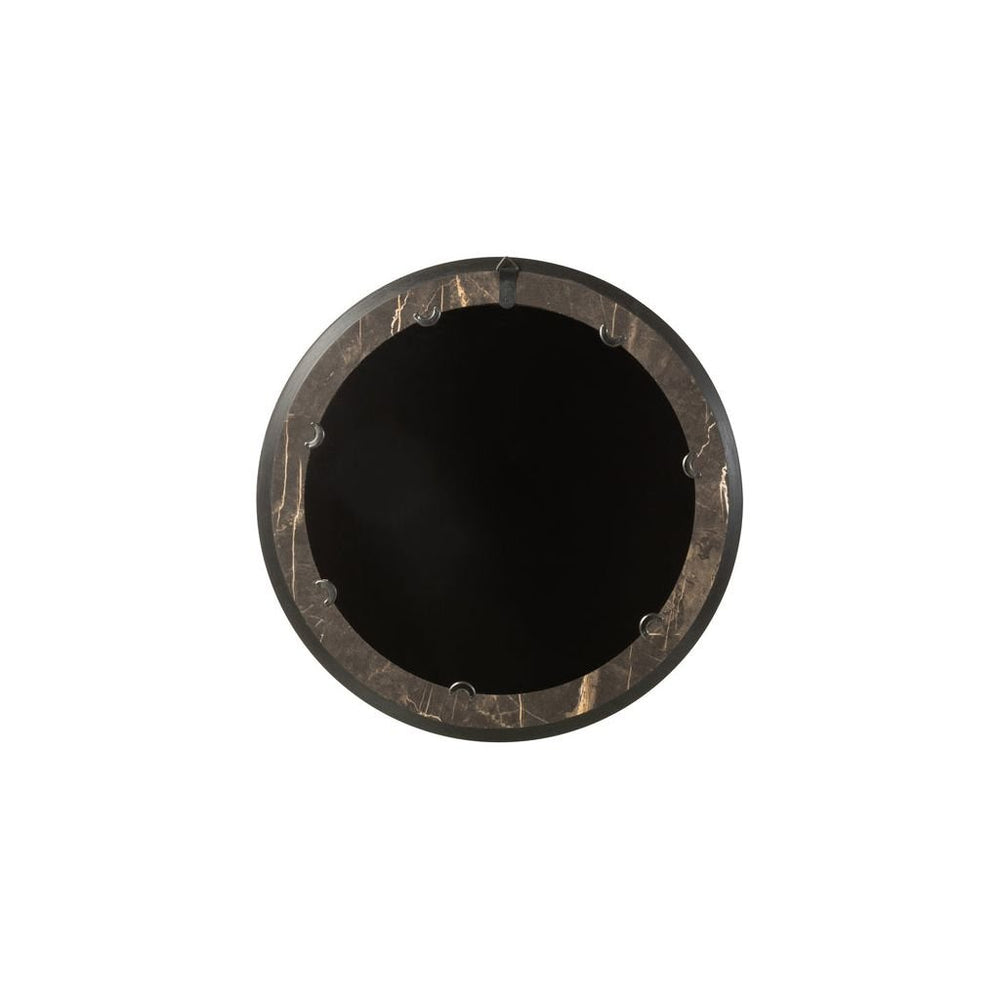 Miroir Petit Imprimé Marbre Brun - Designix