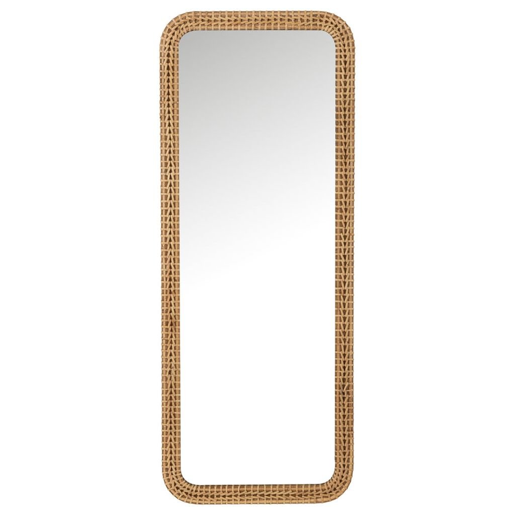 Miroir Rectangulaire en Bois Naturel - Designix