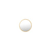 Miroir Rond Doré Petit