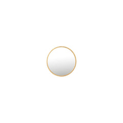 Miroir Rond Doré Petit