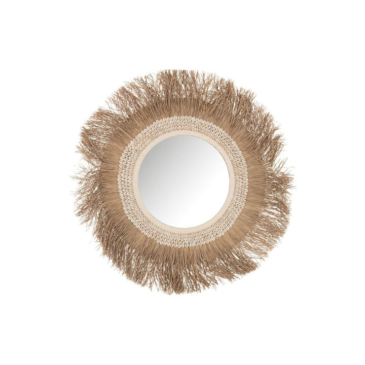 Miroir Rond en Coquillages Naturel - Designix