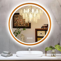 Miroir Salle de Bain Rond Bluetooth | Nimbus