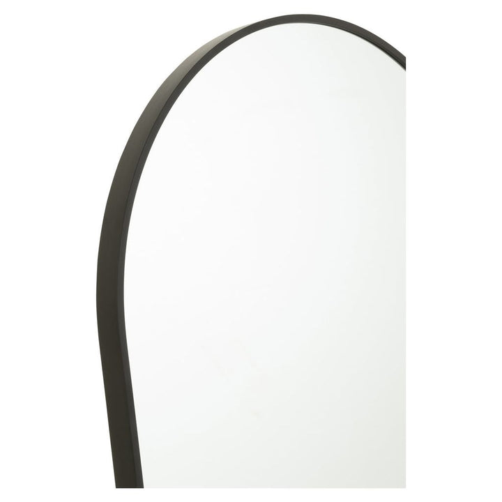 Miroir Sur Pied Noir Moderne - Designix