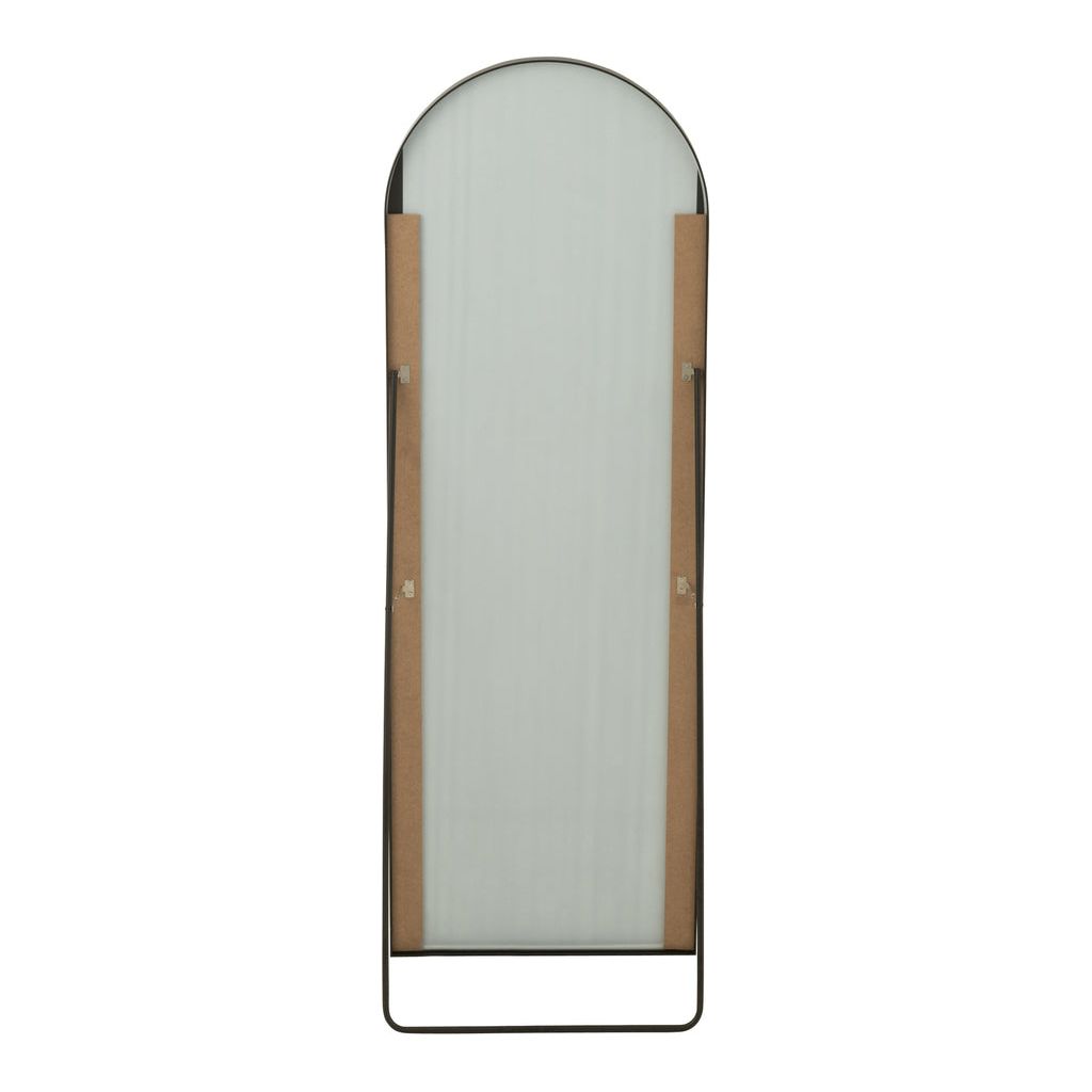Miroir Sur Pied Noir Moderne - Designix