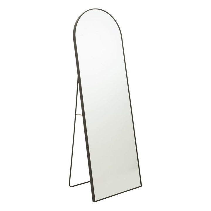 Miroir Sur Pied Noir Moderne - Designix