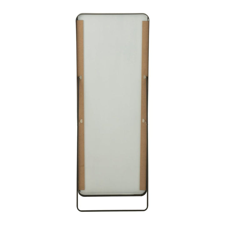 Miroir Sur Pied Noir Rectangulaire - Designix
