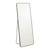 Miroir Sur Pied Noir Rectangulaire