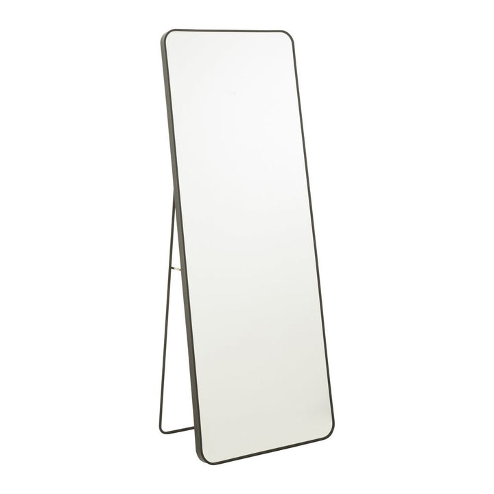 Miroir Sur Pied Noir Rectangulaire - Designix