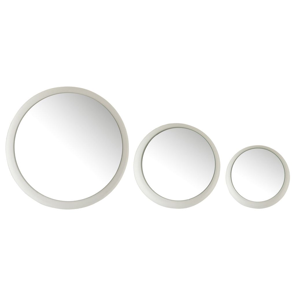 Miroirs Métal Blanc Mat - Designix
