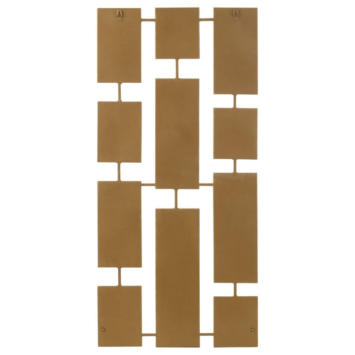 Miroirs Métal Doré 11 Parties - Designix