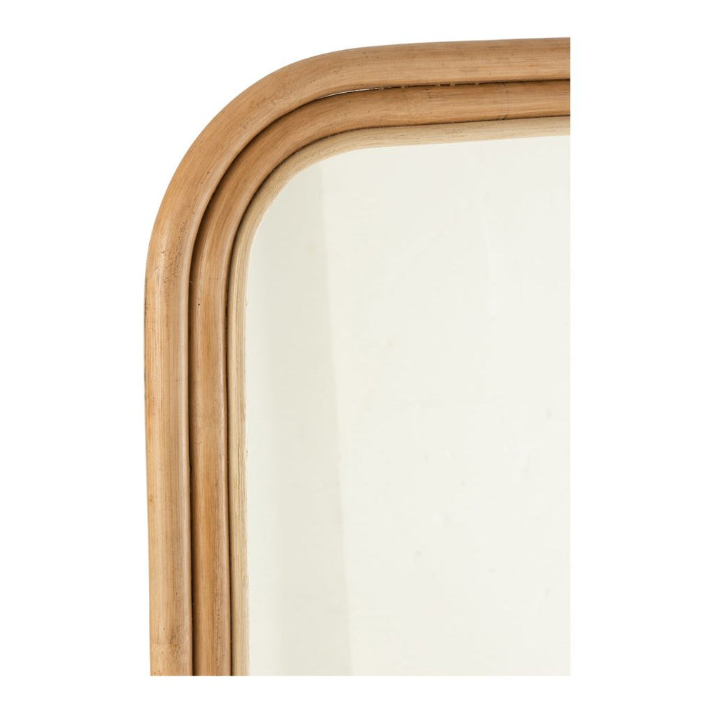 Miroir-Échelle en Rotin Naturel | Designix -     - https://designix.fr