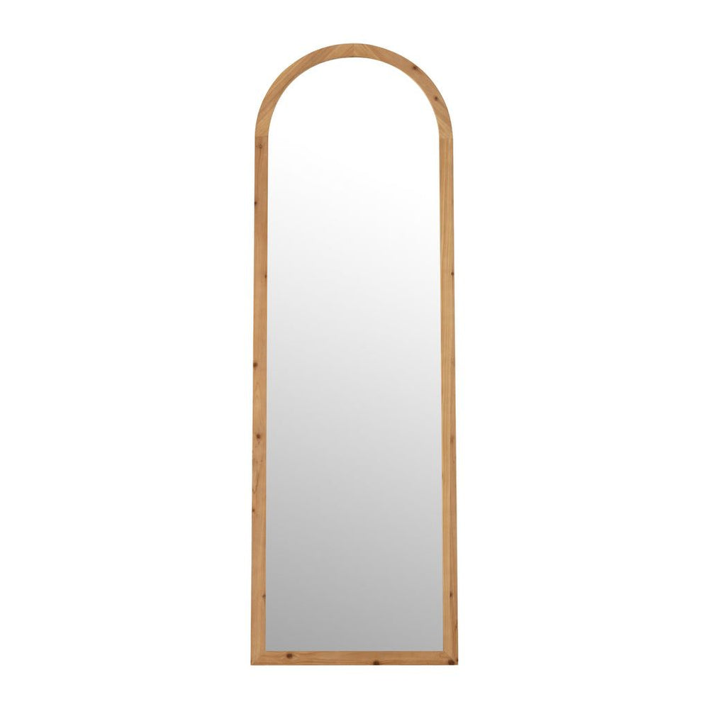 Miroir avec pieds en bois de miroir / bois de sapin naturel | Designix -     - https://designix.fr