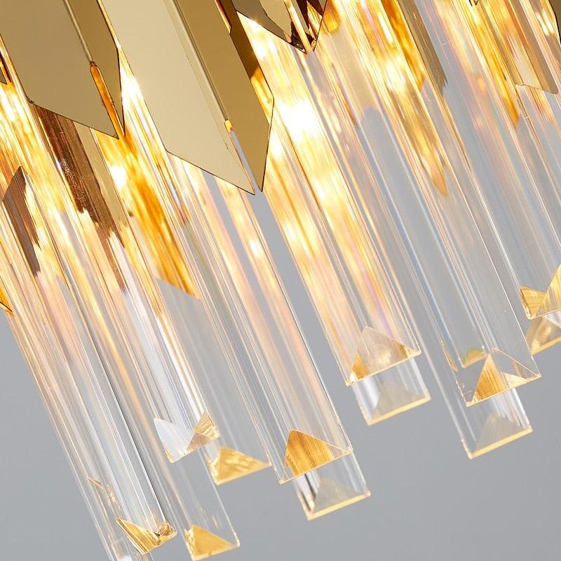 Petit Rond Cristal Doré | Orin | Designix - Noman    - https://designix.fr