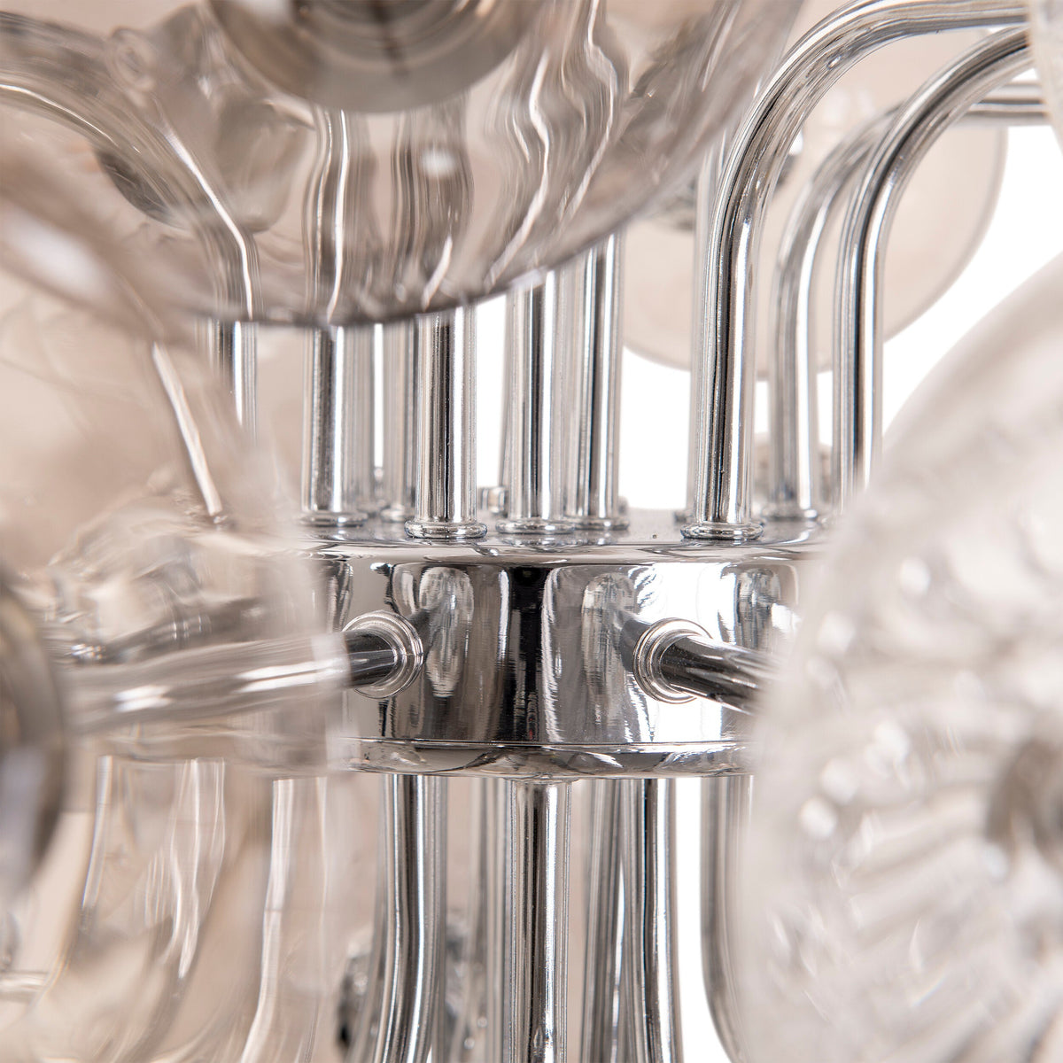 Suspension Sphere anthracite, verre