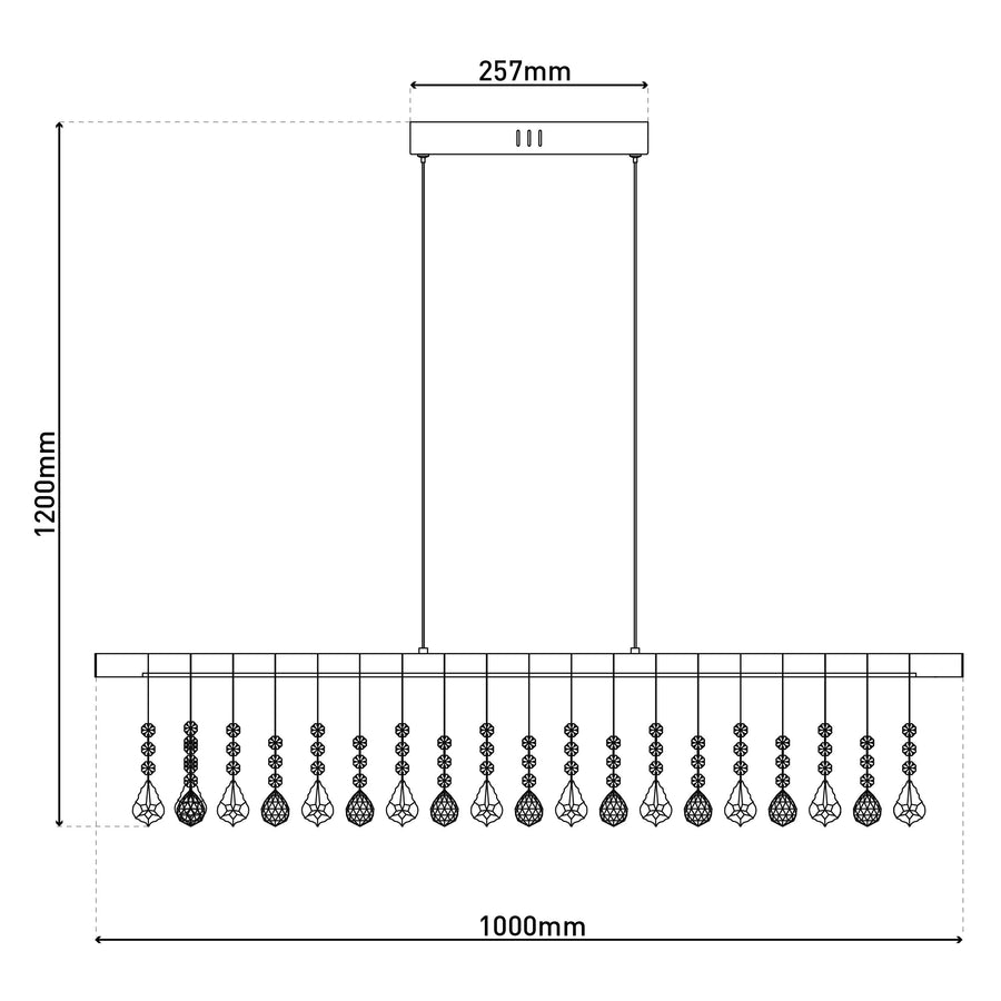 Suspension Nobilis grise
