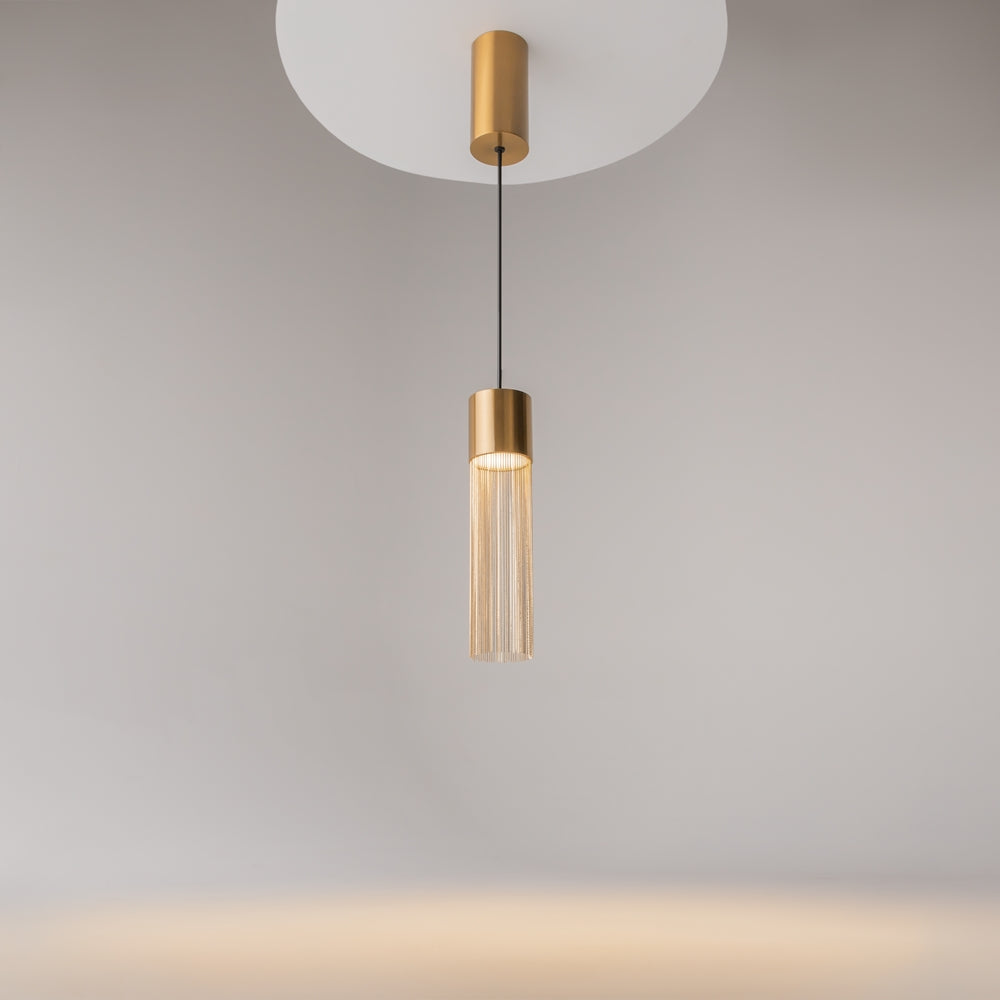 Imaginary Suspension luminaire doré