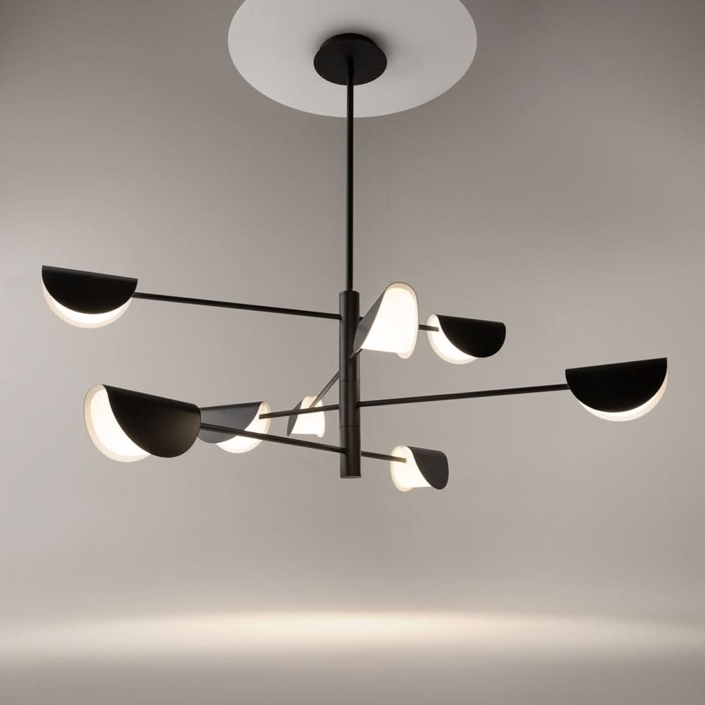 Mollis Suspension luminaire noir