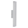 Applique murale Dubai chromée, L 31,6 cm