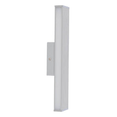 Applique murale Dubai chromée, L 31,6 cm