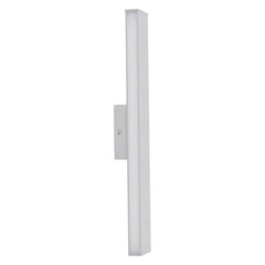 Applique murale Dubai chromée, L 45 cm