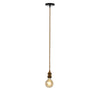 Suspension Ontario laiton, H 85 cm