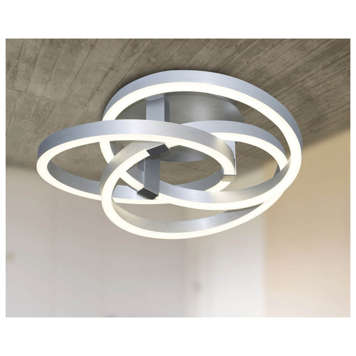 Plafonnier Divora aluminium