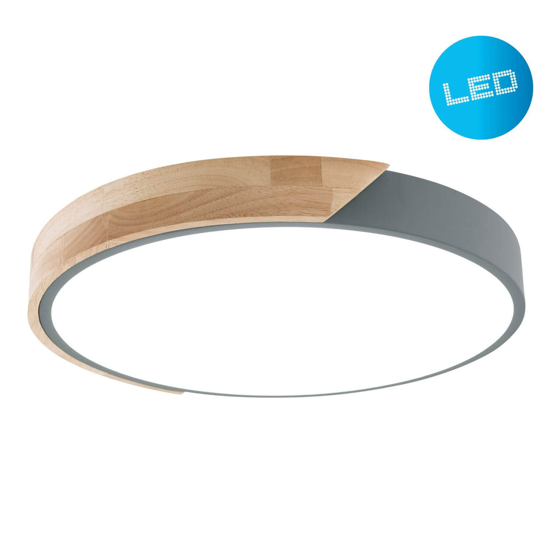 Plafonnier Borneo gris