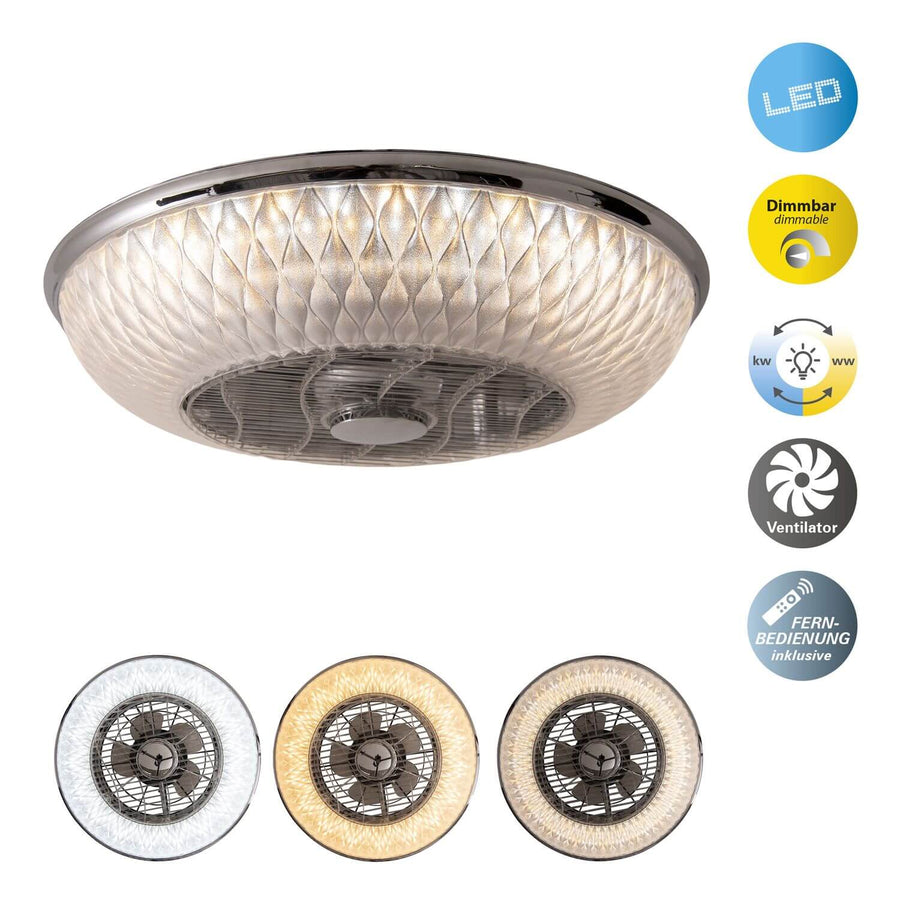 Ventilateur de plafond lumineux Viento