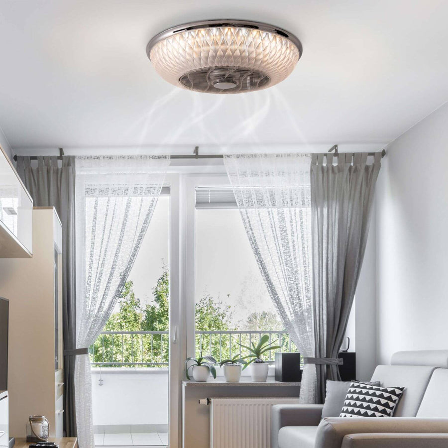 Ventilateur de plafond lumineux Viento
