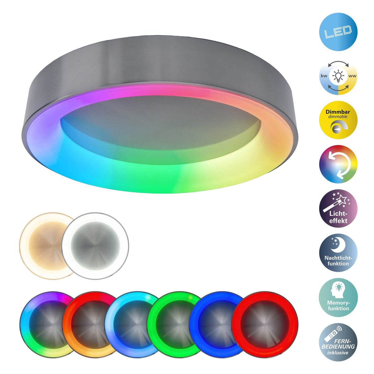 Plafonnier Multo multicolore