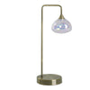 Lampe à poser Varna laiton, verre