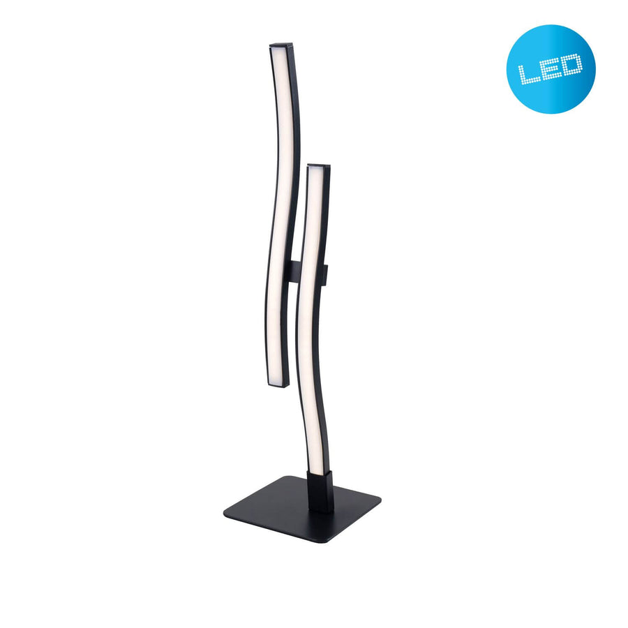 Lampe à poser Onda noire