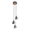 Suspension luminaire | Fumoso Noire H 120 cm