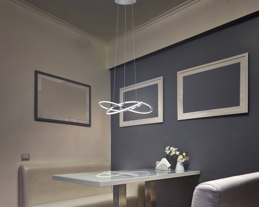 Suspension Odrive chromée