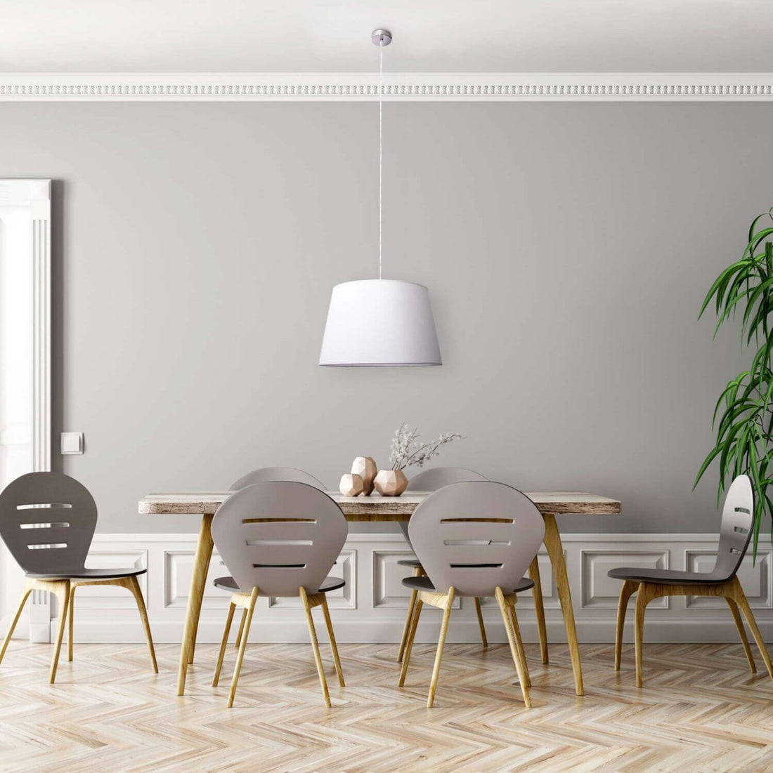 Suspension Bologna beige, tissu