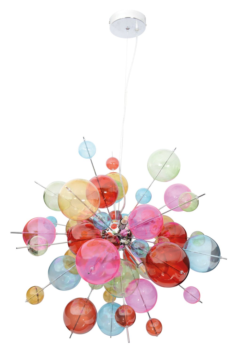 Suspension Explosion multicolore, verre (7026461)