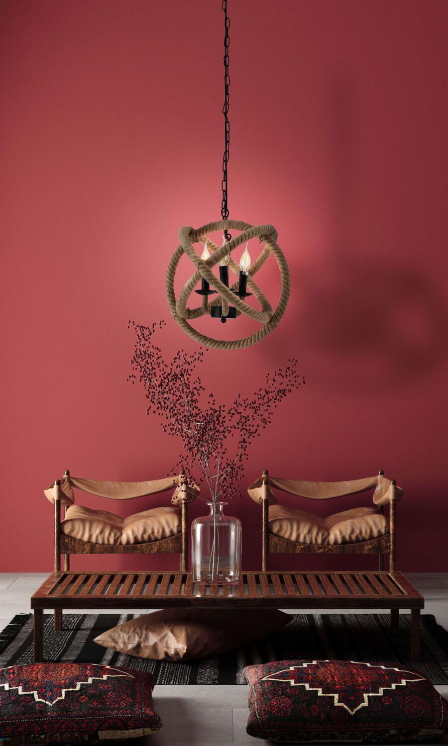 Suspension luminaire | Regia Beige