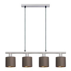 Suspension Maron marron, tissu