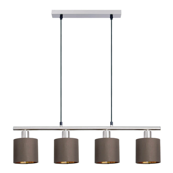 Suspension Maron marron, tissu