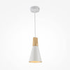 Bicones Suspension luminaire blanc