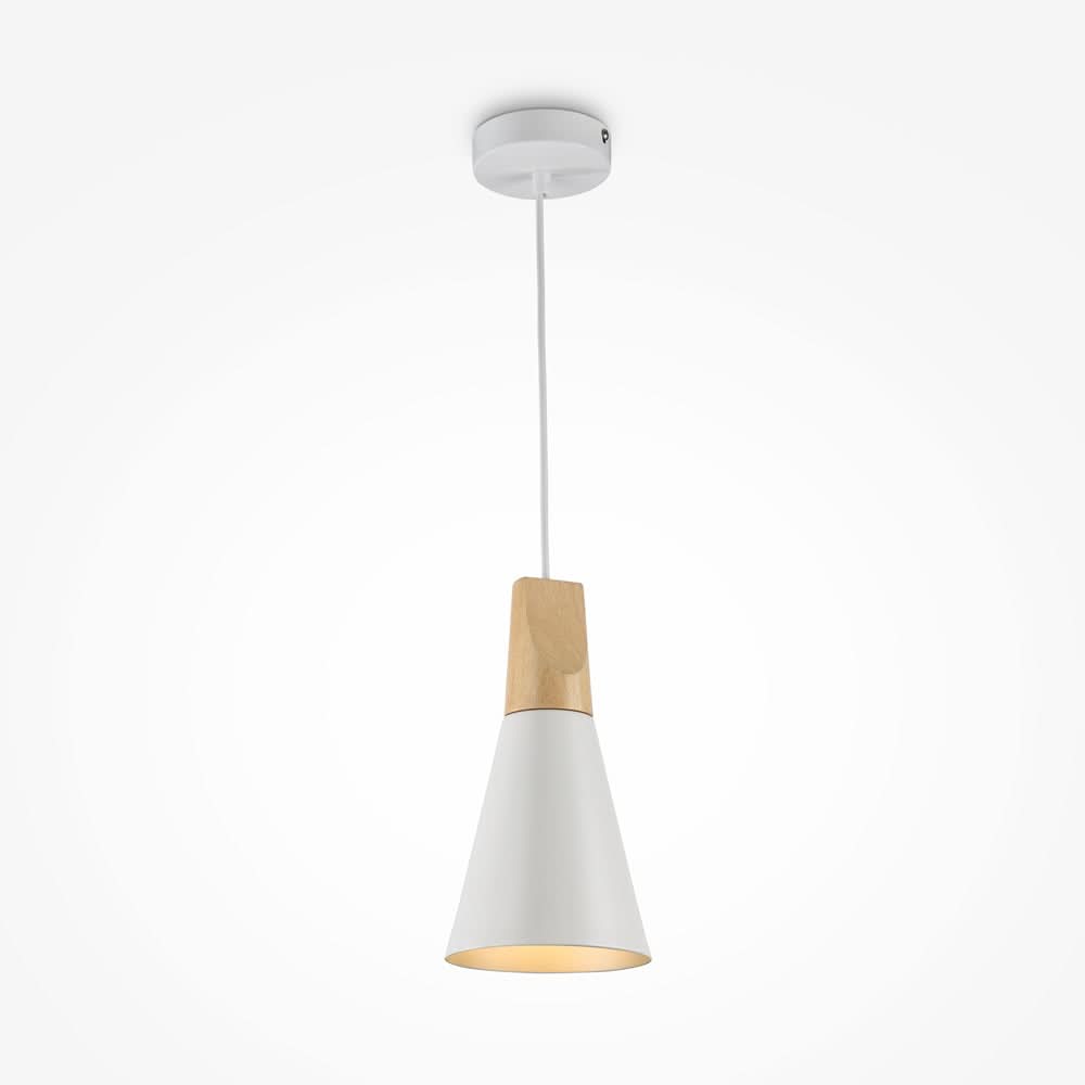 Bicones Suspension luminaire gris